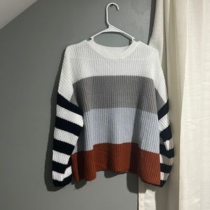 ▫️STRIPED SWEATER